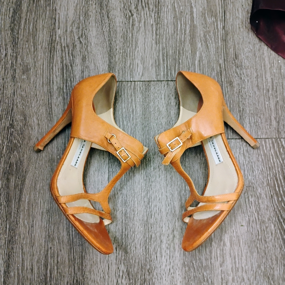 Camilla Skovgaard Cutout Slip On Heels Sz 41